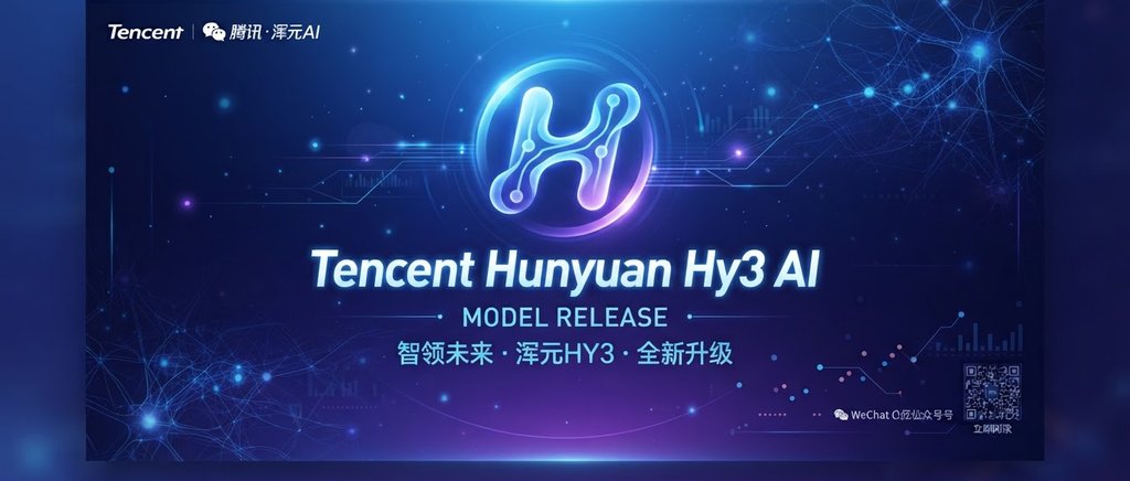 腾讯混元Hy3正式版发布,限时免费用!